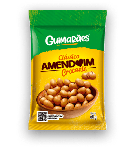 Embalagem de Clássico Amendoim Crocante