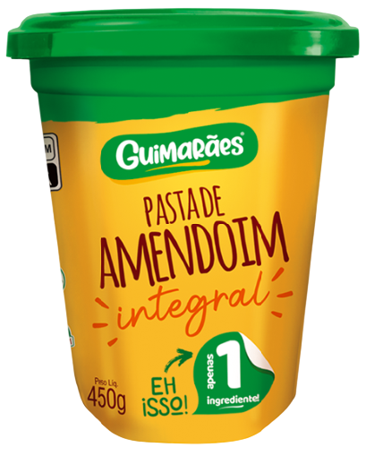 Embalagem de Pasta de Amendoim Integral