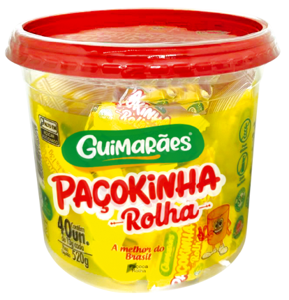 Embalagem de Paçokinha Rolha Pote (40 UND)