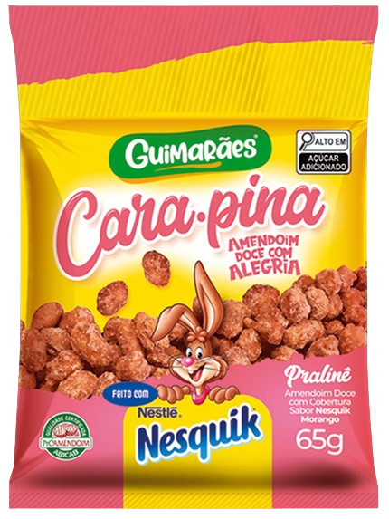 Embalagem de Amendoim Doce Nesquik