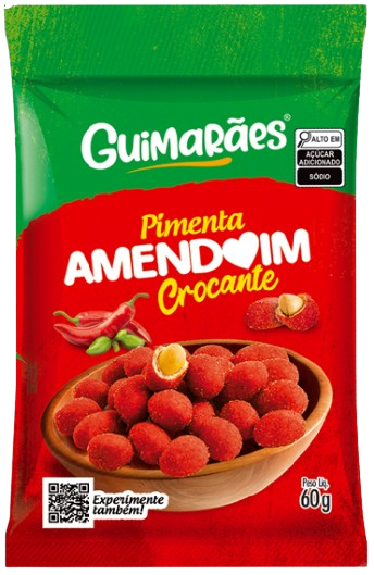 Embalagem de Amendoim Pimenta