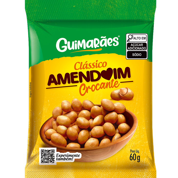 Embalagem de Amendoim Crocante