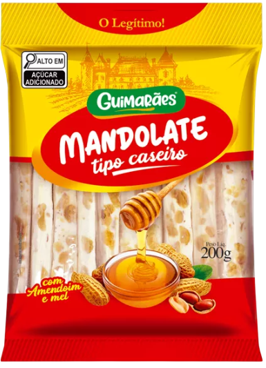 Embalagem de Mandolate Tipo Caseiro 200G